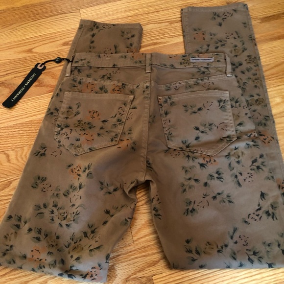 Citizens of Humanity Floral Jeans - Picture 6 of 6